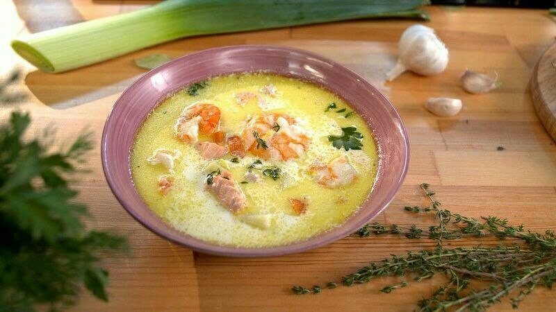 Сырный суп по польски